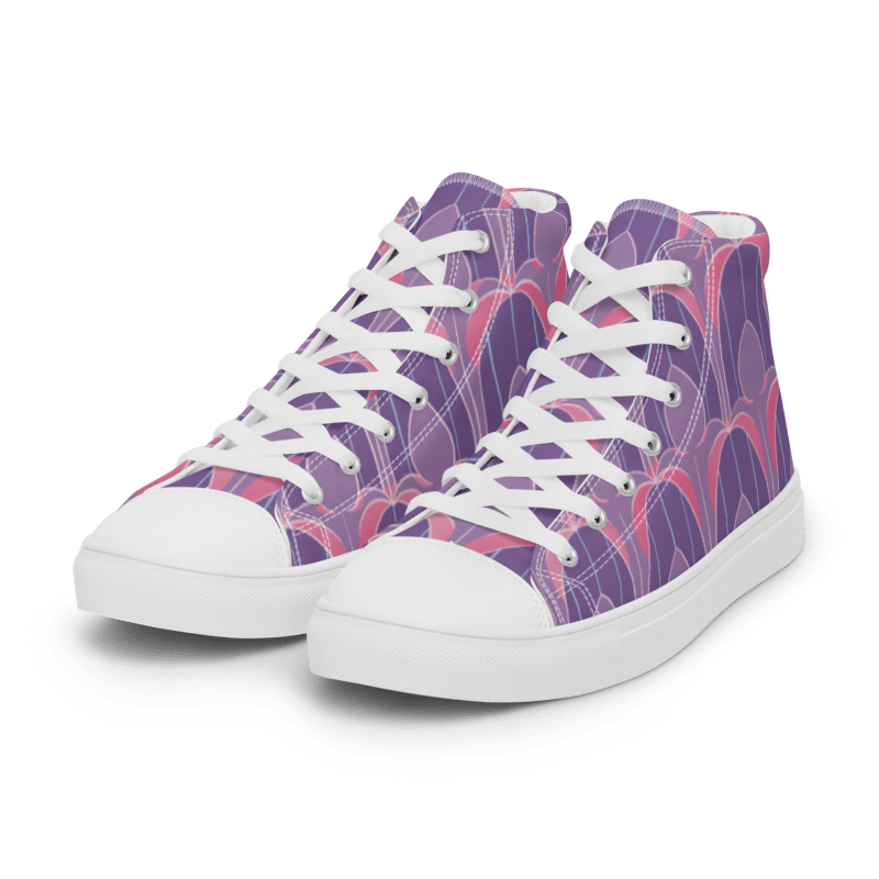 Colour Pop Women’s High Top Canvas Shoes