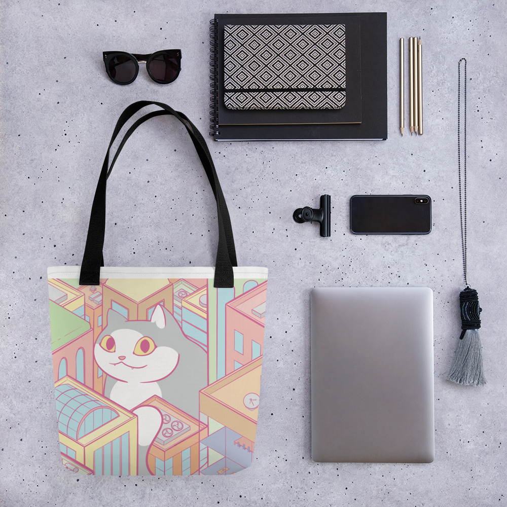 Cat Overlord All-Over Print Tote