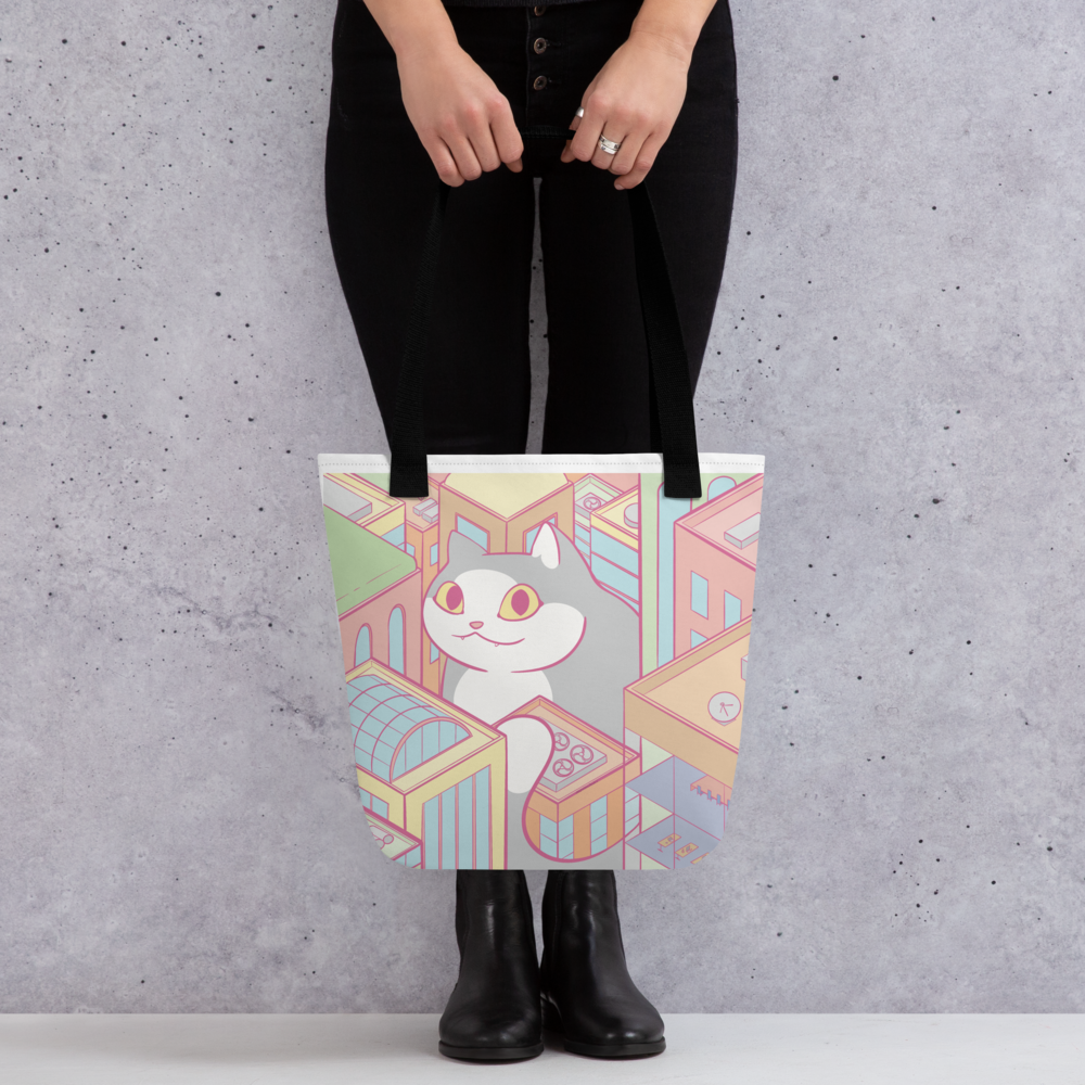 Cat Overlord All-Over Print Tote