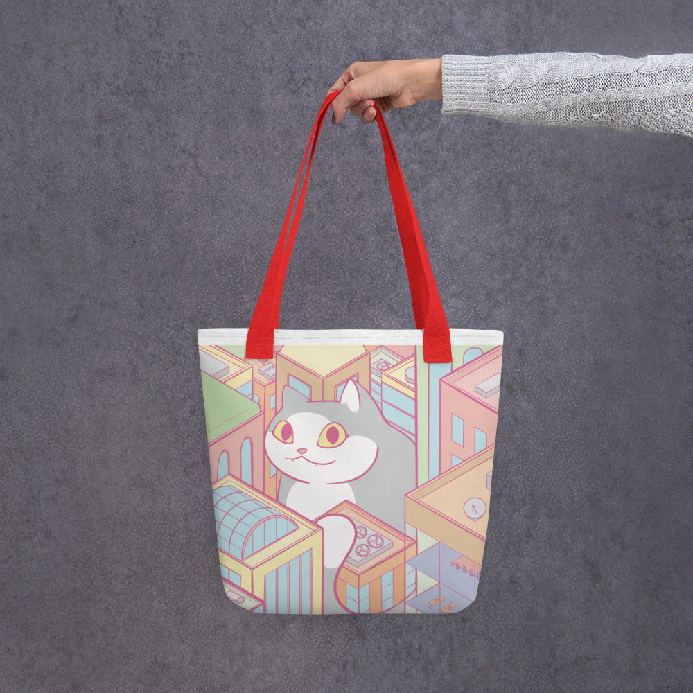 Cat Overlord All-Over Print Tote