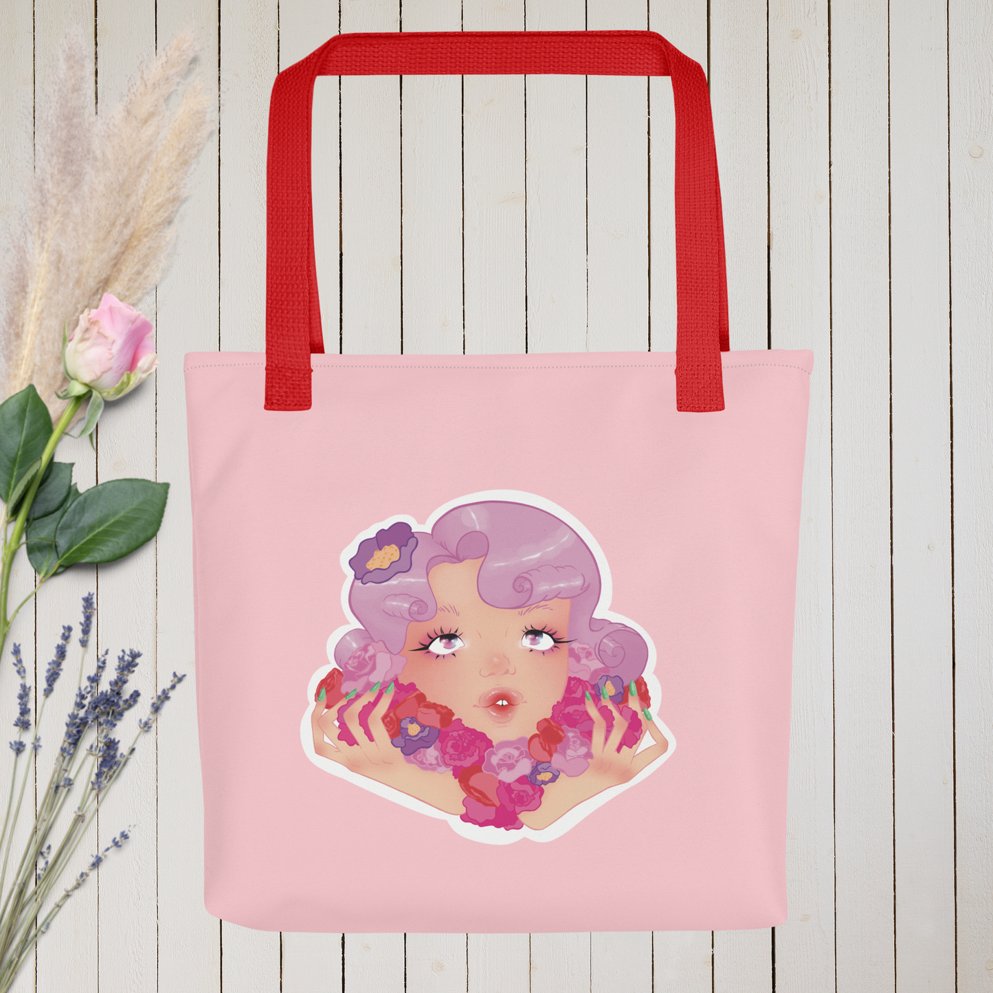 Garden Goddess Tote Bag