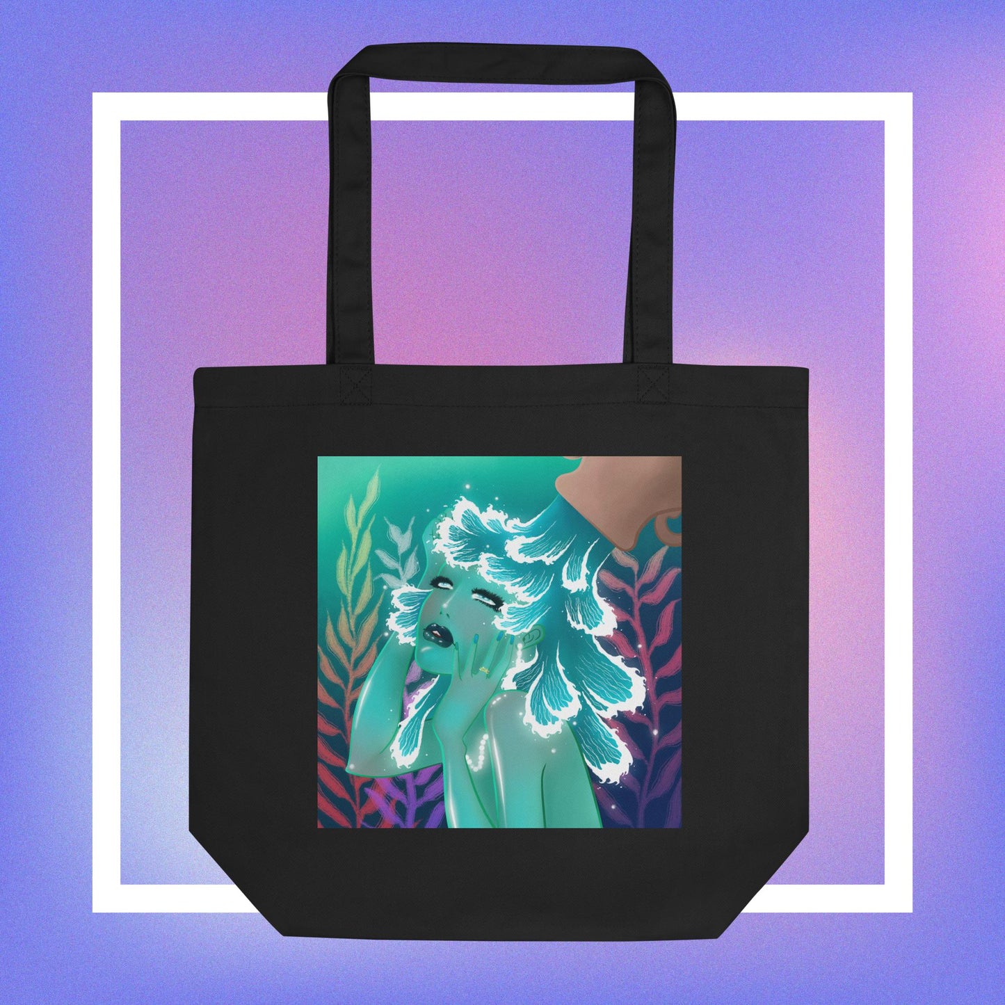 Aqua Goddess Tote