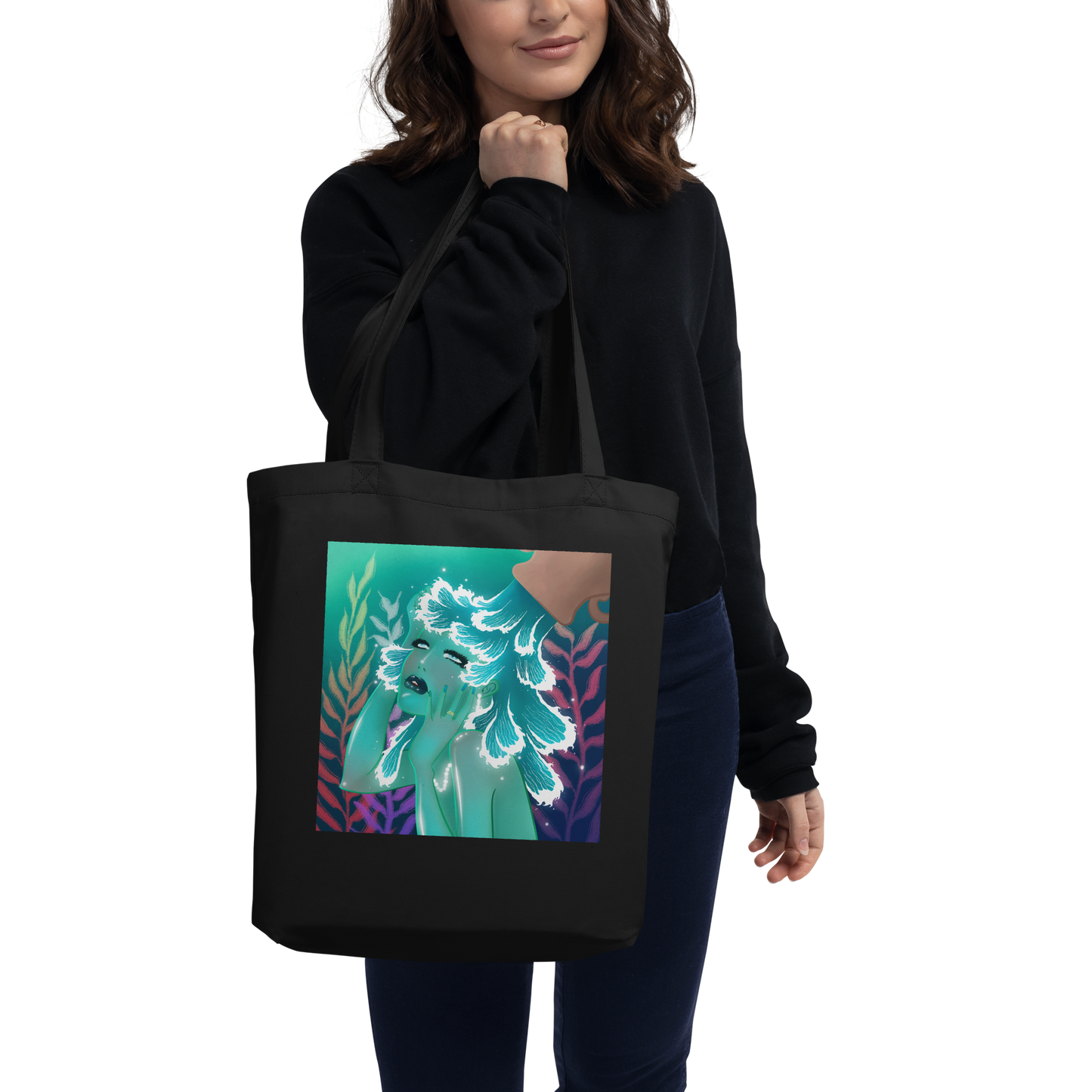 Aqua Goddess Tote