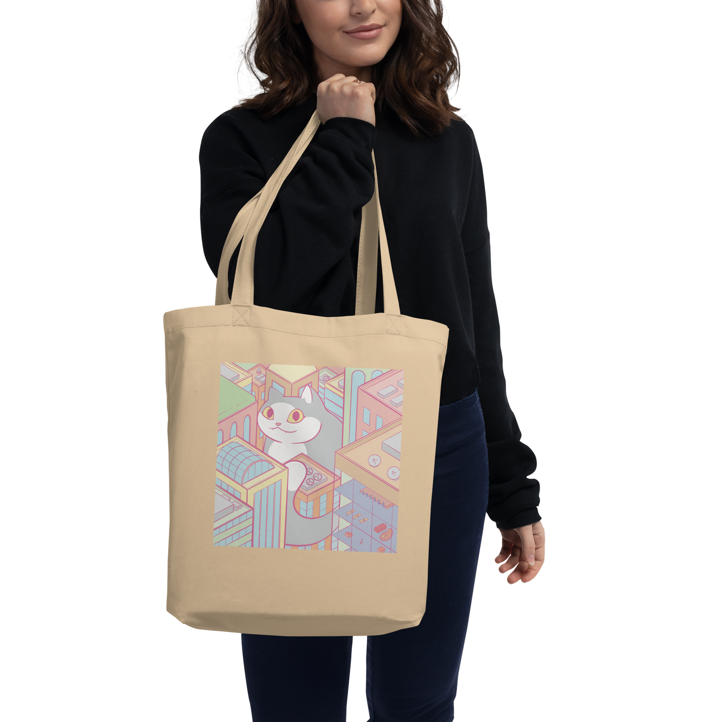 Cat Overlord Eco Tote Bag