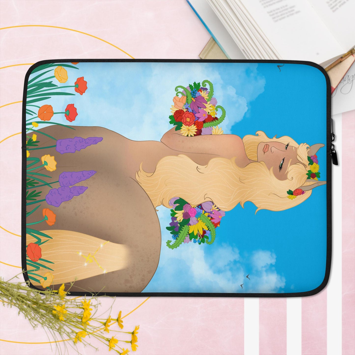 Sagittarius in the Spring Laptop Sleeve