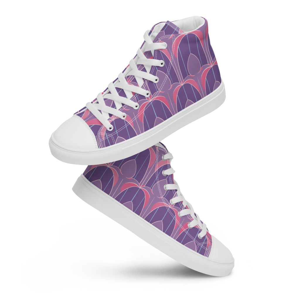 Colour Pop Women’s High Top Canvas Shoes