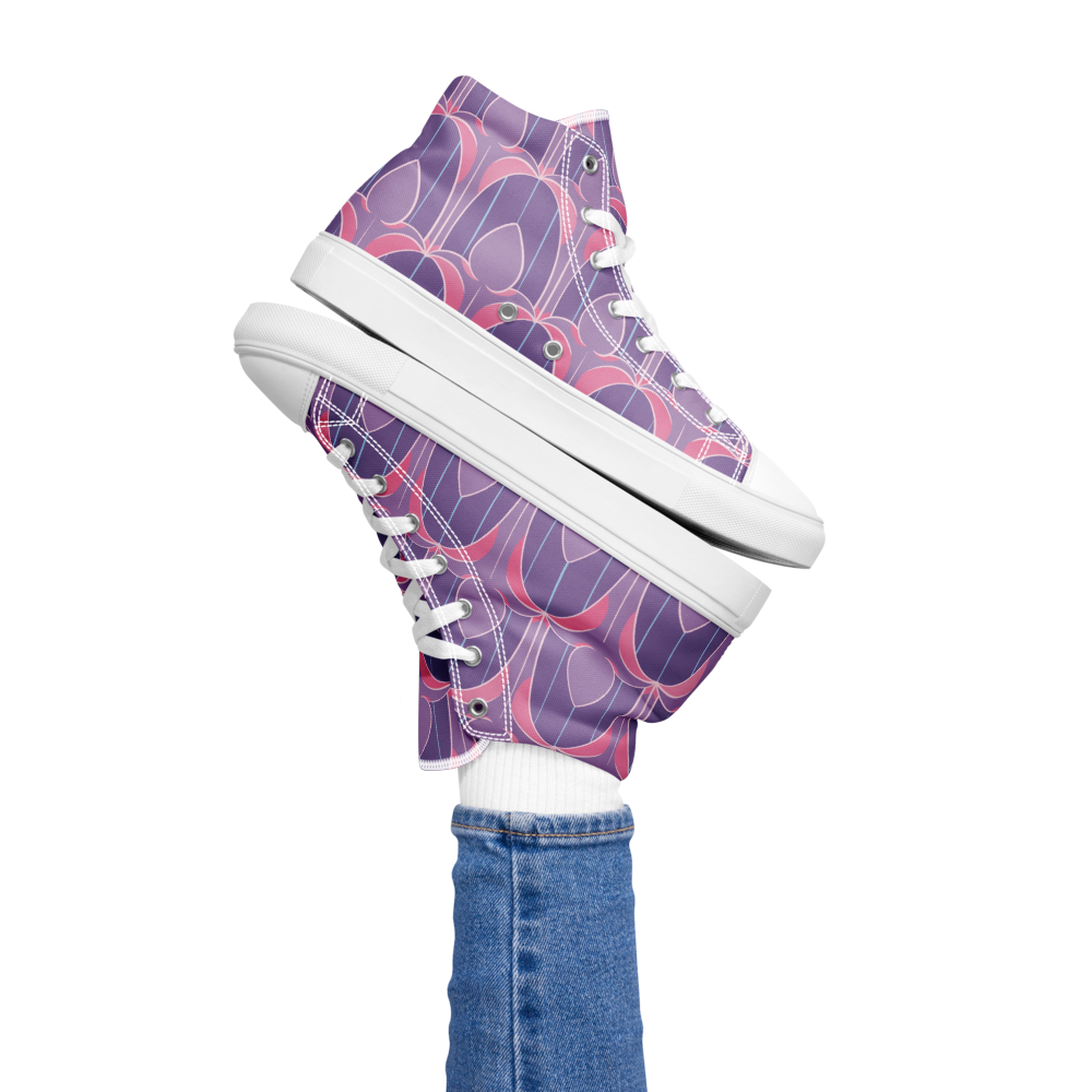 Colour Pop Women’s High Top Canvas Shoes