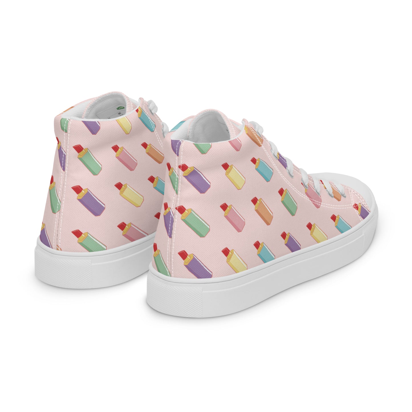 Lippy Love Women’s High Top Canvas Shoes